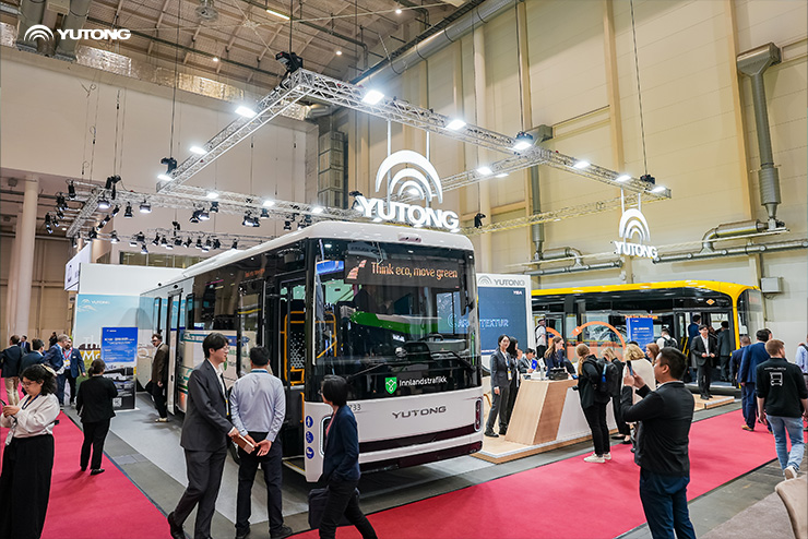 Yutong UITP 2025 Hamburg sammitida yangi avlod batareyali elektr shaharlararo avtobusi IC12E bilan elektrifikatsiya innovatsiyasini namoyish etdi