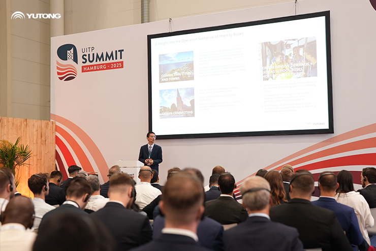 Yutong UITP 2025 Hamburg sammitida yangi avlod batareyali elektr shaharlararo avtobusi IC12E bilan elektrifikatsiya innovatsiyasini namoyish etdi