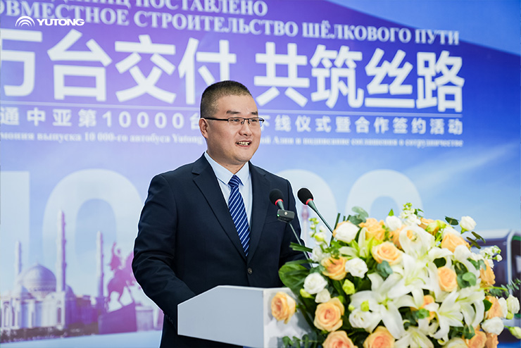 Yutongning 10 000-chi Markaziy Osiyo bozori uchun ishlab chiqarilgan transport vositasi — Yashil Aqlli transportni rivojlantirish sari