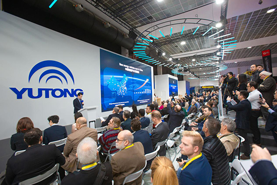 Yutong, сияющий на Busworld в Бельгии, ведущий тренд новой энергии Yutong, сияющий на Busworld в Бельгии, ведущий тренд новой энергии