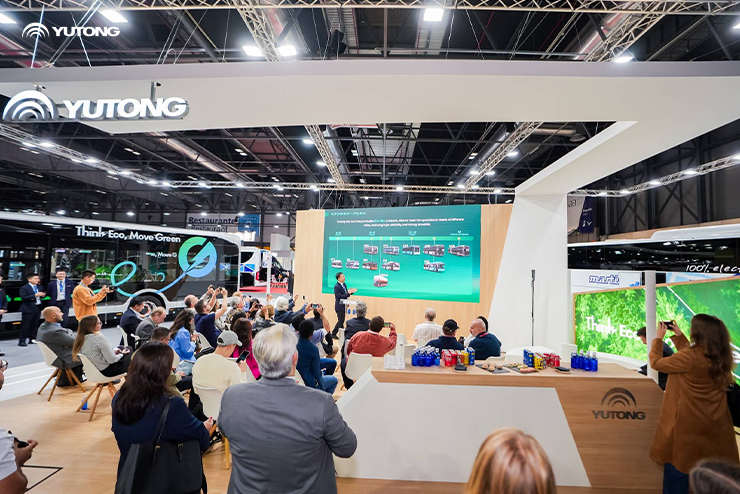 Компания Yutong принимает участие в выставке FIAA 2024 в Испании Компания Yutong принимает участие в выставке FIAA 2024 в Испании
