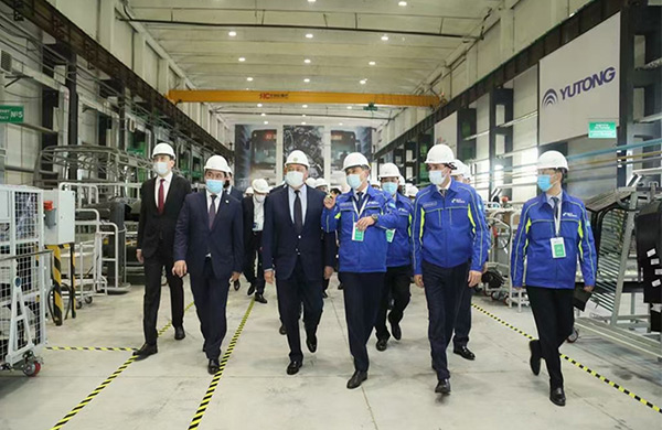 Премьер-министр Республики Казахстан стал свидетелем открытия завода CKD.