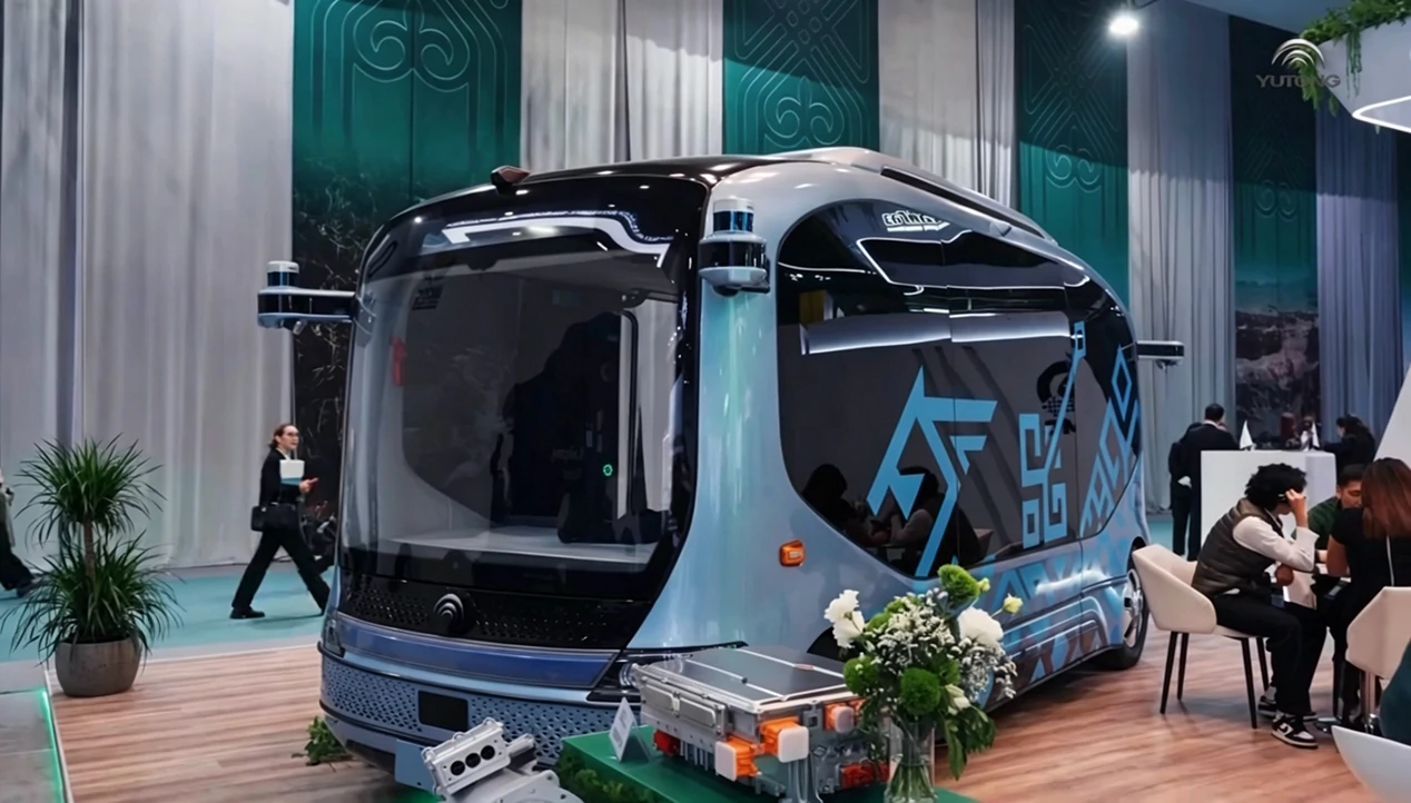 Yutong на RES 2026 EXPO представил беспилотный автобус «XiaoYu» Yutong на RES 2026 EXPO представил беспилотный автобус «XiaoYu»